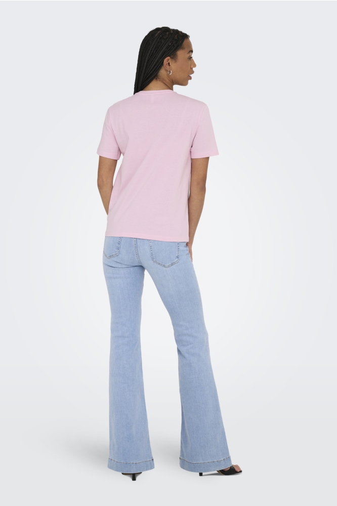 ONLKELSEY LIFE S/S REG TEE CS JRS 15363836 ROSEATE SPOONBILL/MARGARITA